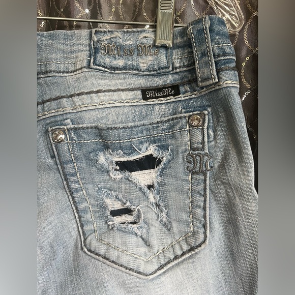 Miss Me Size 30 Distressed Ankle Skinny Jean - Picture 7 of 11